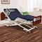 Medacure Ultra Low and High Hospital Bed, Fully Electric  Expandable Width, Amber Cherry MC-ULB48X730CH - alternate 1